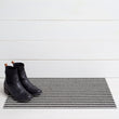 Breton Stripe Shag Mats - Tuxedo Doormat
