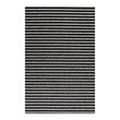 Rectangle Shag Mats in Mix of Black and White