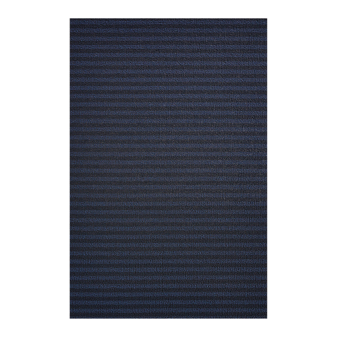Breton Stripe Shag Mats - Blueberry View 1