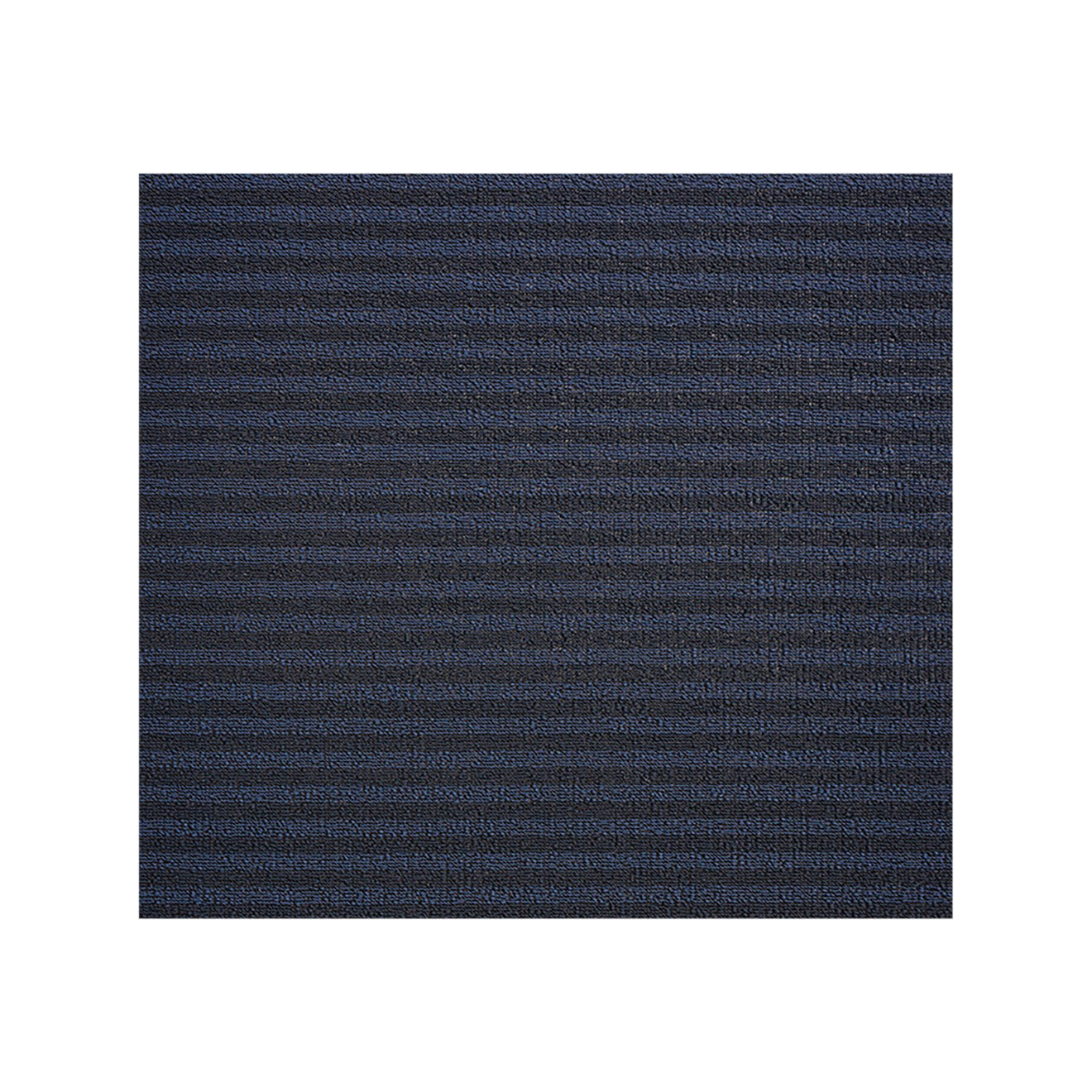 Blueberry Shag Mat in Mix of Midtone Blue Tones