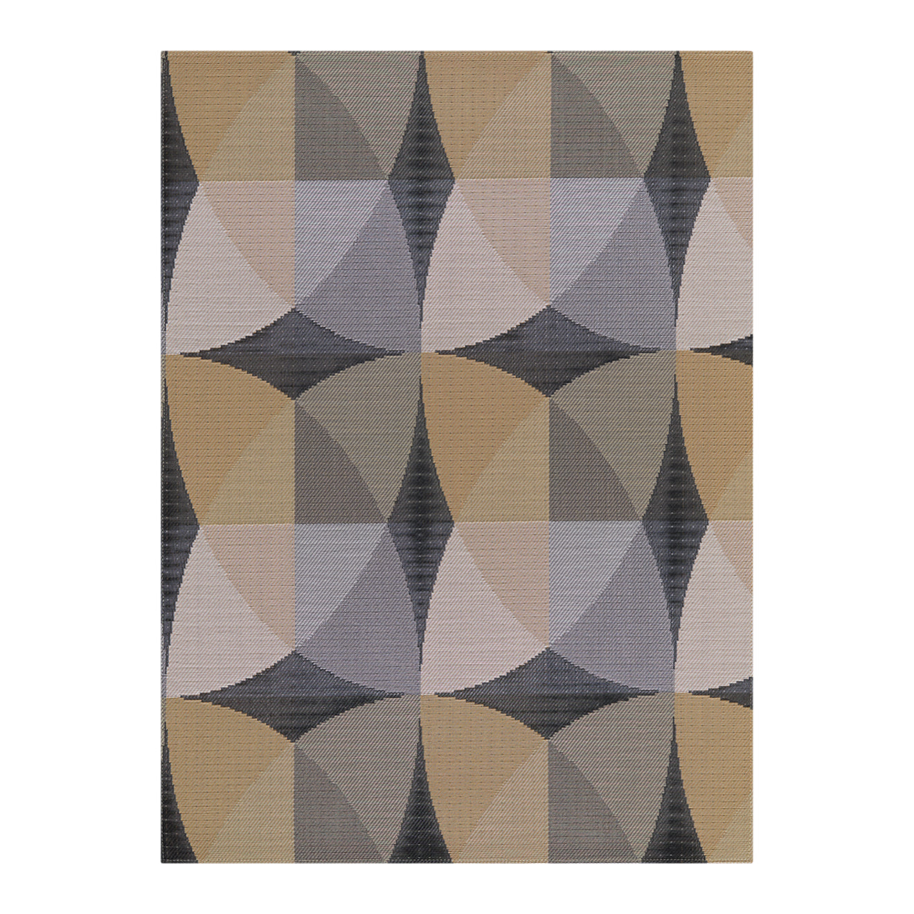 chilewich Canopy Rugs Woven Floor Mat Honey