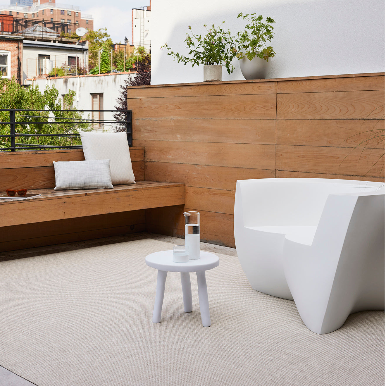 Basketweave Rugs - Natural