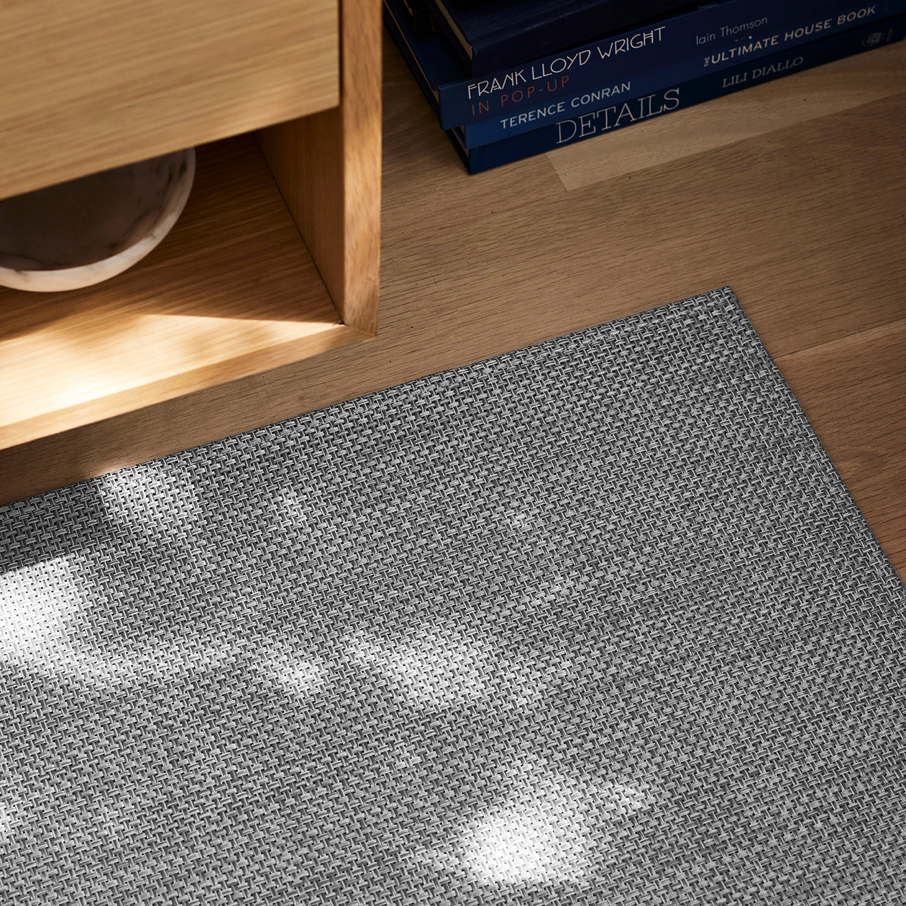 み*み様 CHILEWICH36x49BASKET WEAVE　ESPRESSO Basketweave Rugs - Shadow