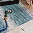 Fade Stripe Lagoon Detail
