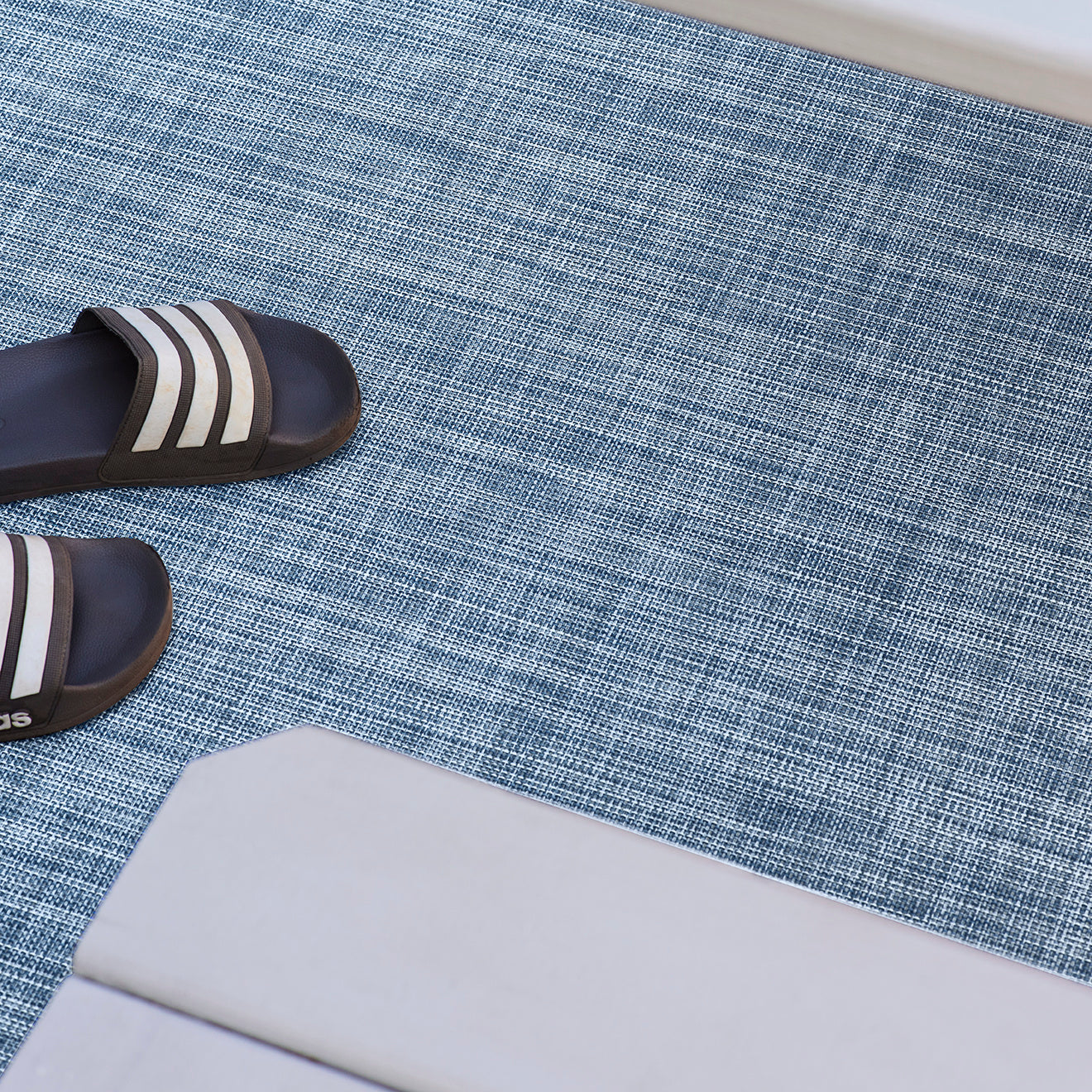 Chilewich4枚 Mini Basketweave36×48 GRAVEL Mini Basketweave Rugs - Ivy