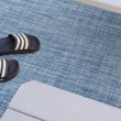 Mini Basketweave Chambray Detail