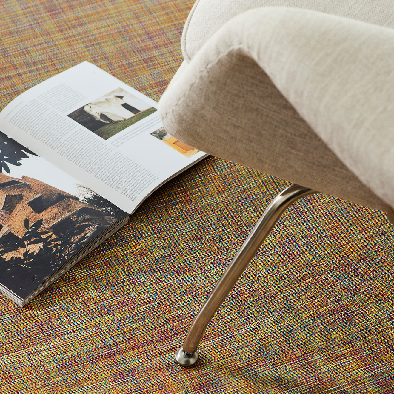 Mini Basketweave Rugs - Confetti