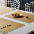 Basketweave Placemats - Gilded Runner