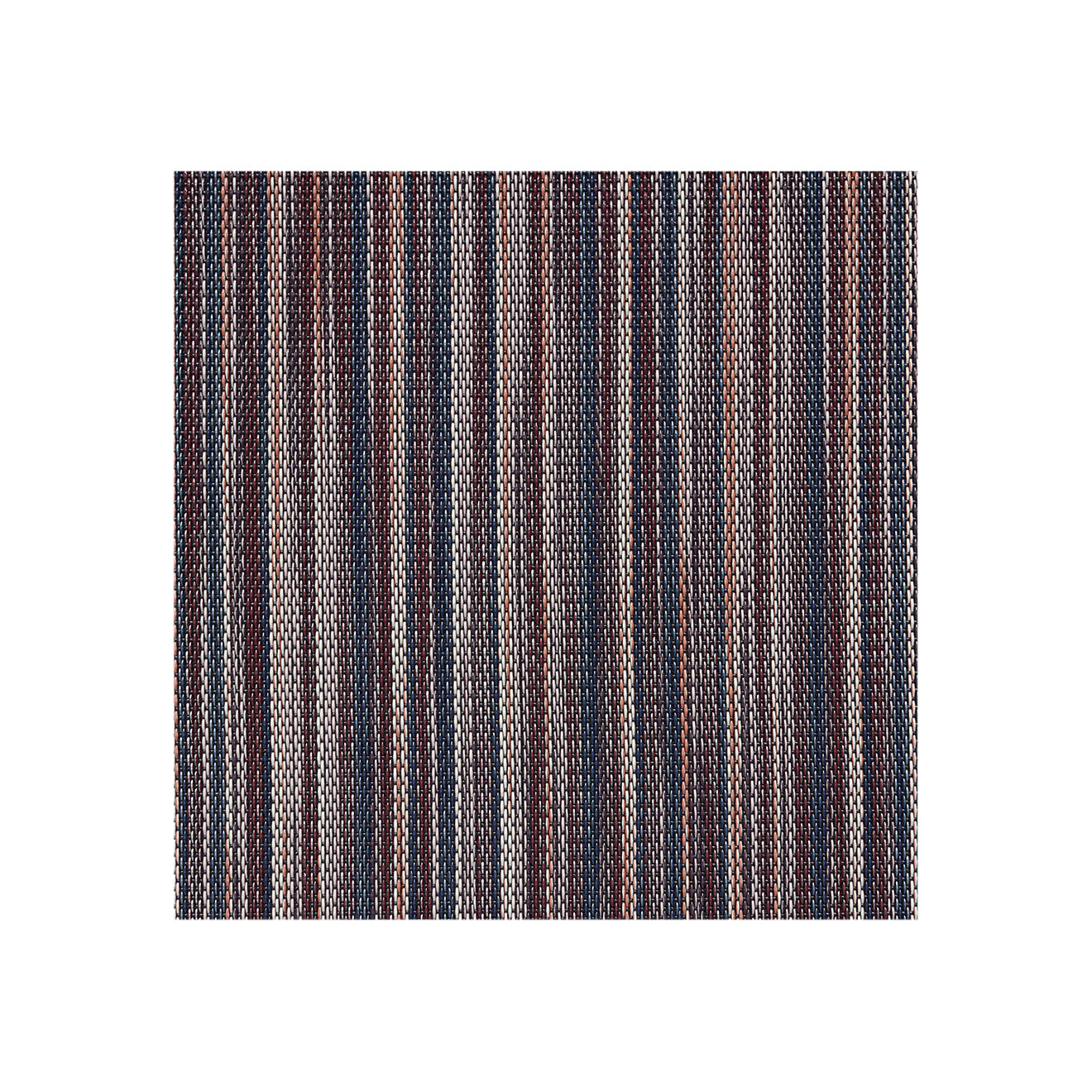 Detail image of Chilewich woven material showcasing texture, color, and pattern of the terrastrand yarn weave.