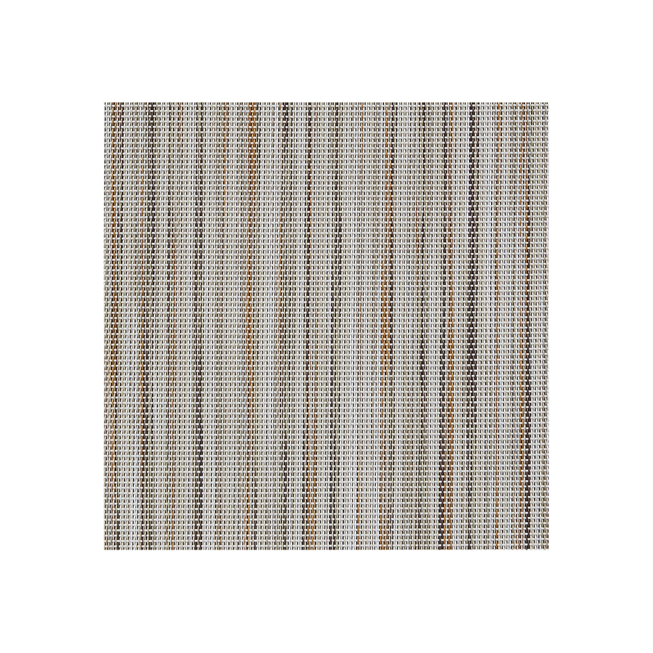 Detail image of Chilewich woven material showcasing texture, color, and pattern of the terrastrand yarn weave.