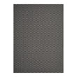Oak Woven Floor Mat in Dark Warm Grey with Light Warm Grey