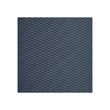 Square Woven Floor Mat in Dark Navy Blue with Light Blue