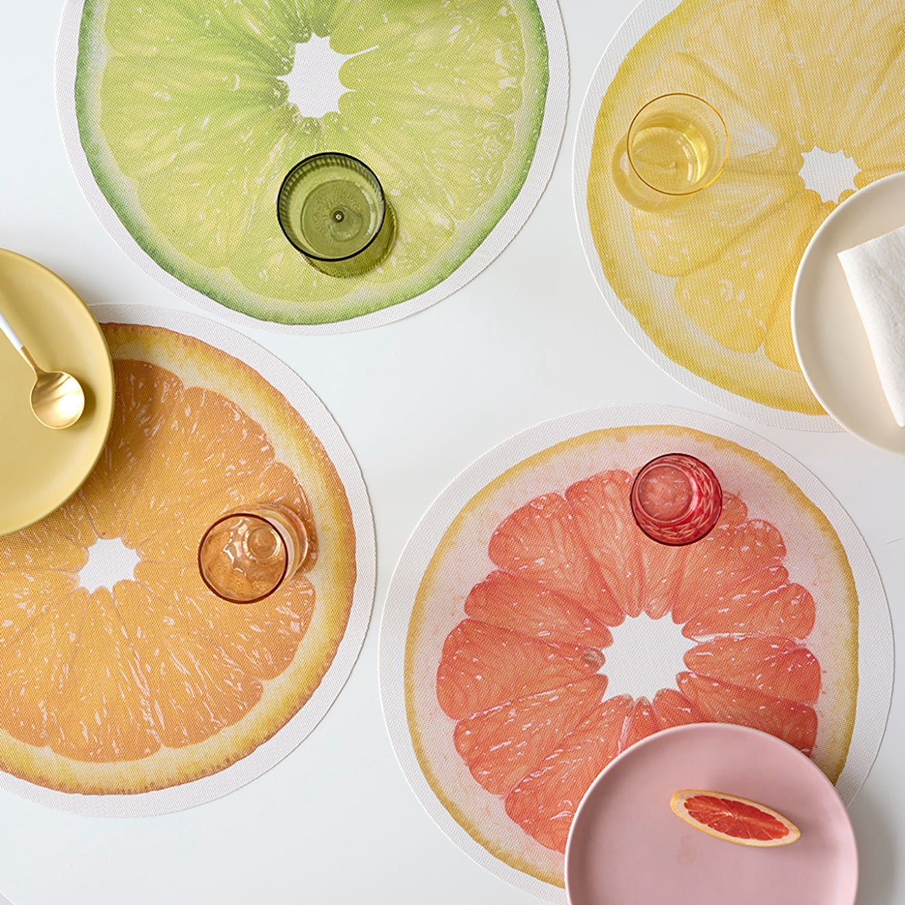 Citrus Placemats - Multi (Set of 4)