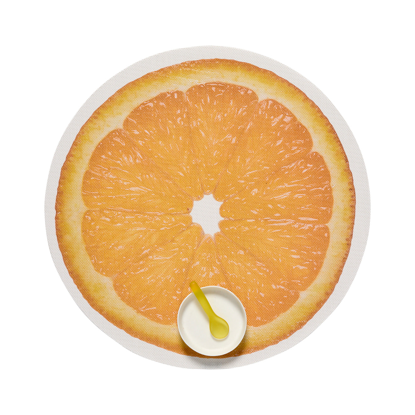 Chilewich woven placemat with subtle texture and contemporary design, ideal for dining and tabletop decor.