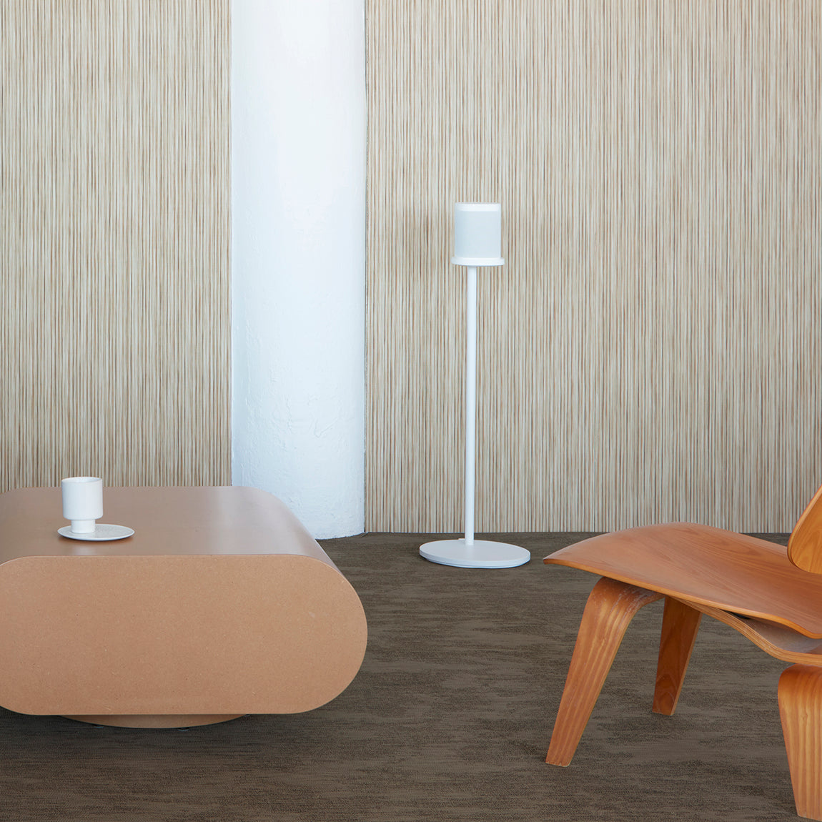 Chime Wall Textile Samples - Biscotti
