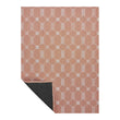 Coverlet Rugs - Burnt Coral Corner
