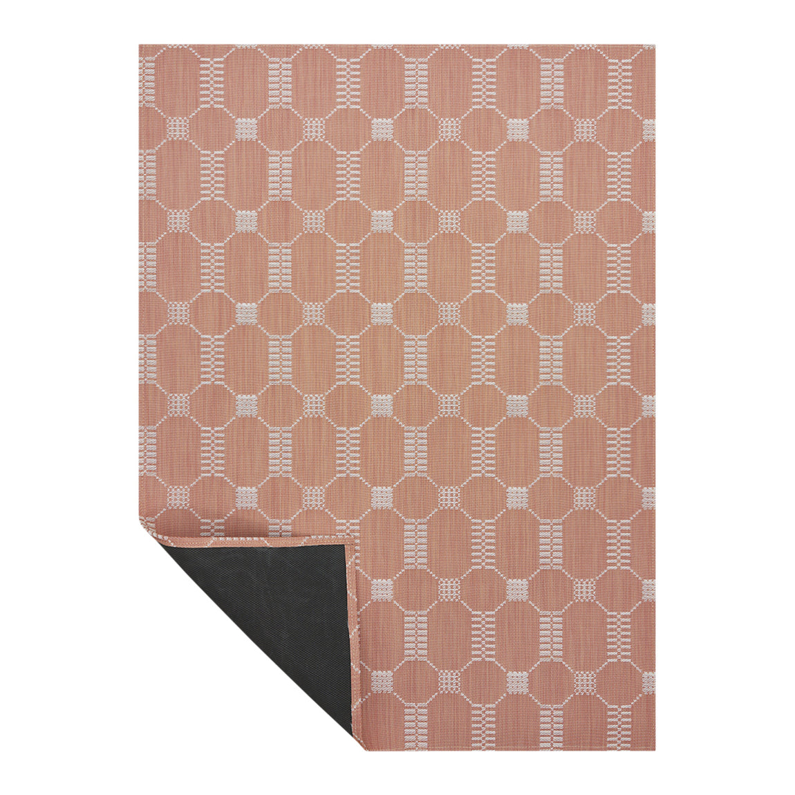 Coverlet Rugs - Burnt Coral