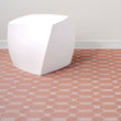 Coverlet Rugs - Burnt Coral With Prop