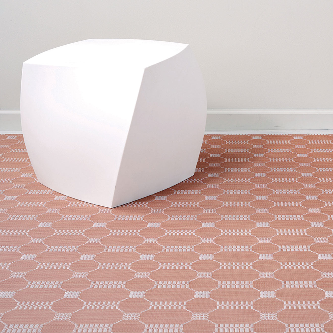 Coverlet Rugs - Burnt Coral With Prop