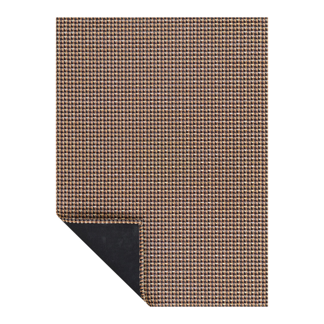 Detail image of Chilewich woven material showcasing texture, color, and pattern of the terrastrand yarn weave.