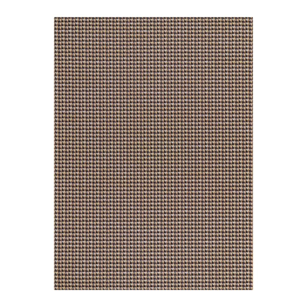 Detail image of Chilewich woven material showcasing texture, color, and pattern of the terrastrand yarn weave.