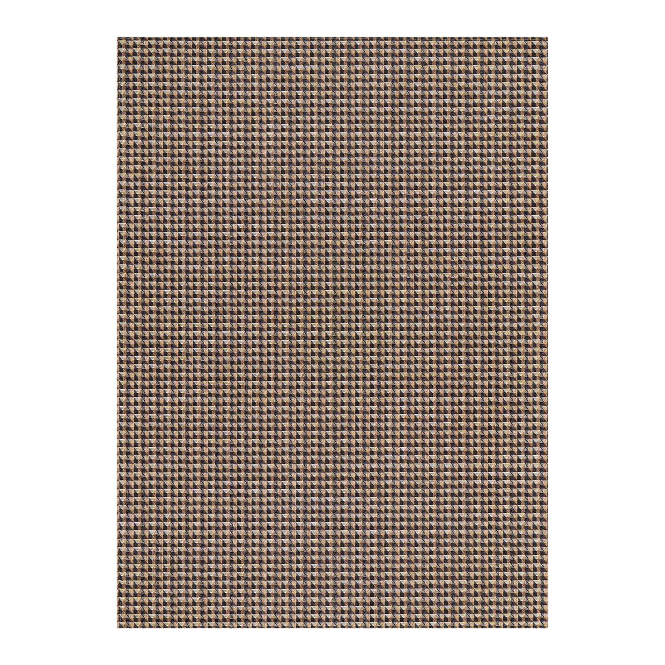 Detail image of Chilewich woven material showcasing texture, color, and pattern of the terrastrand yarn weave.