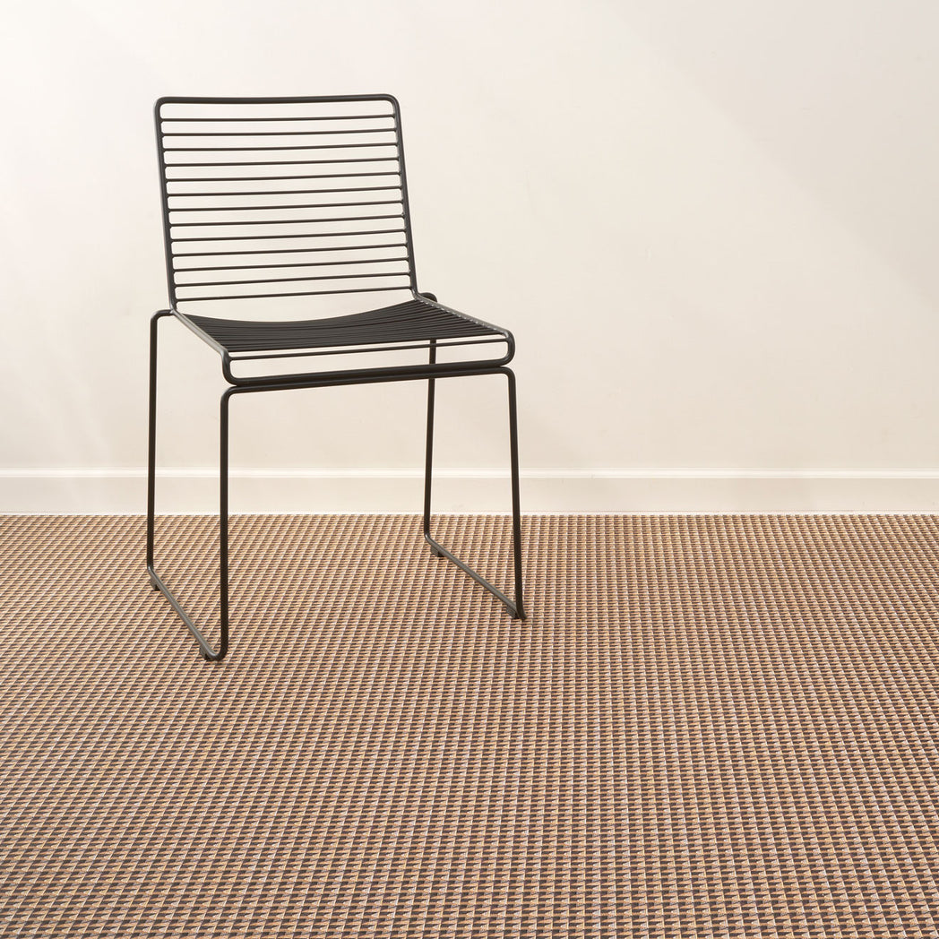 Detail image of Chilewich woven material showcasing texture, color, and pattern of the terrastrand yarn weave.