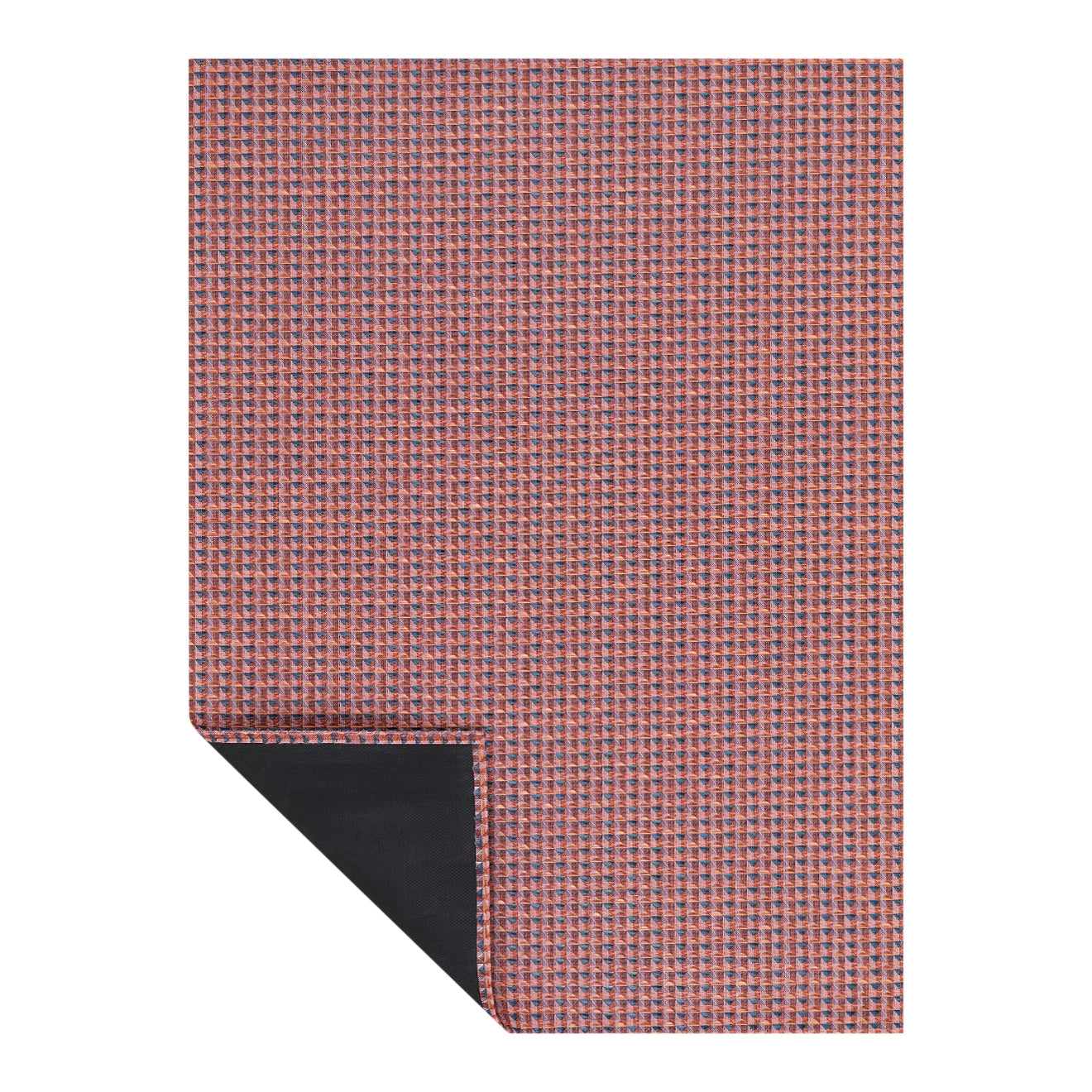 Detail image of Chilewich woven material showcasing texture, color, and pattern of the terrastrand yarn weave.