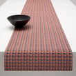 Detail image of Chilewich woven material showcasing texture, color, and pattern of the terrastrand yarn weave.