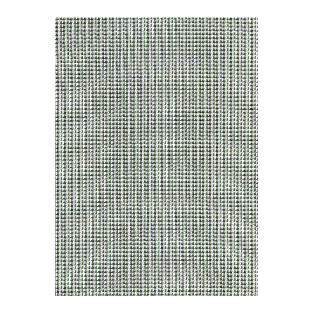 Detail image of Chilewich woven material showcasing texture, color, and pattern of the terrastrand yarn weave.