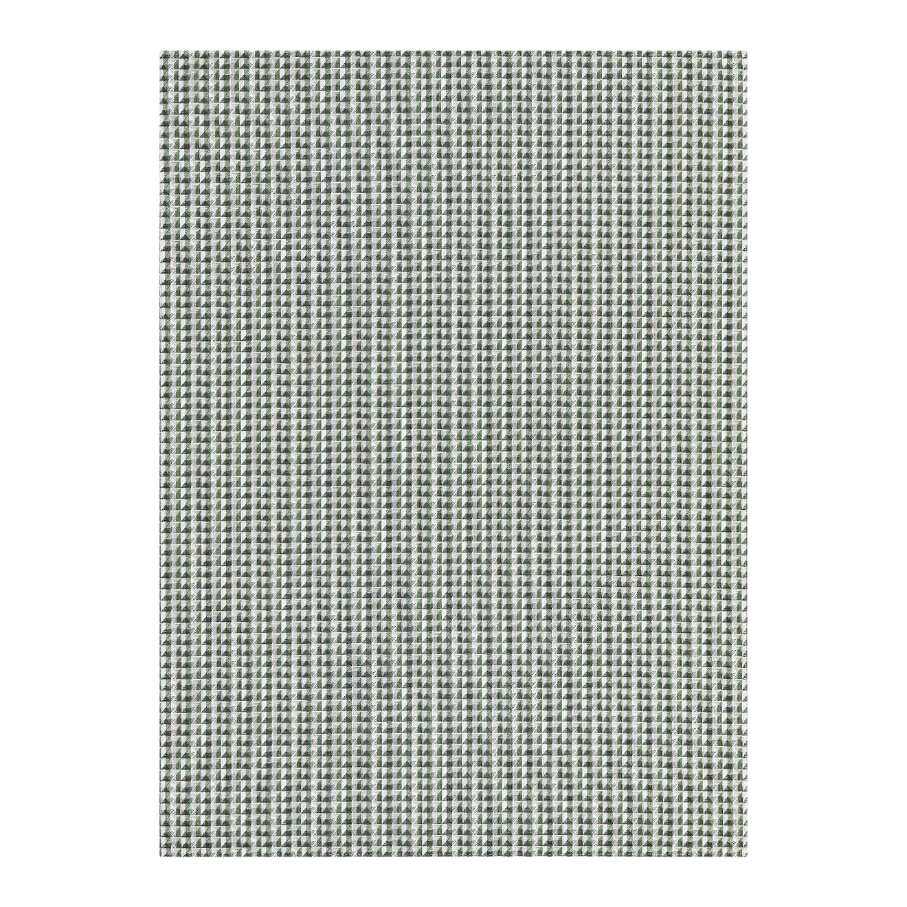 Detail image of Chilewich woven material showcasing texture, color, and pattern of the terrastrand yarn weave.