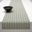 Detail image of Chilewich woven material showcasing texture, color, and pattern of the terrastrand yarn weave.