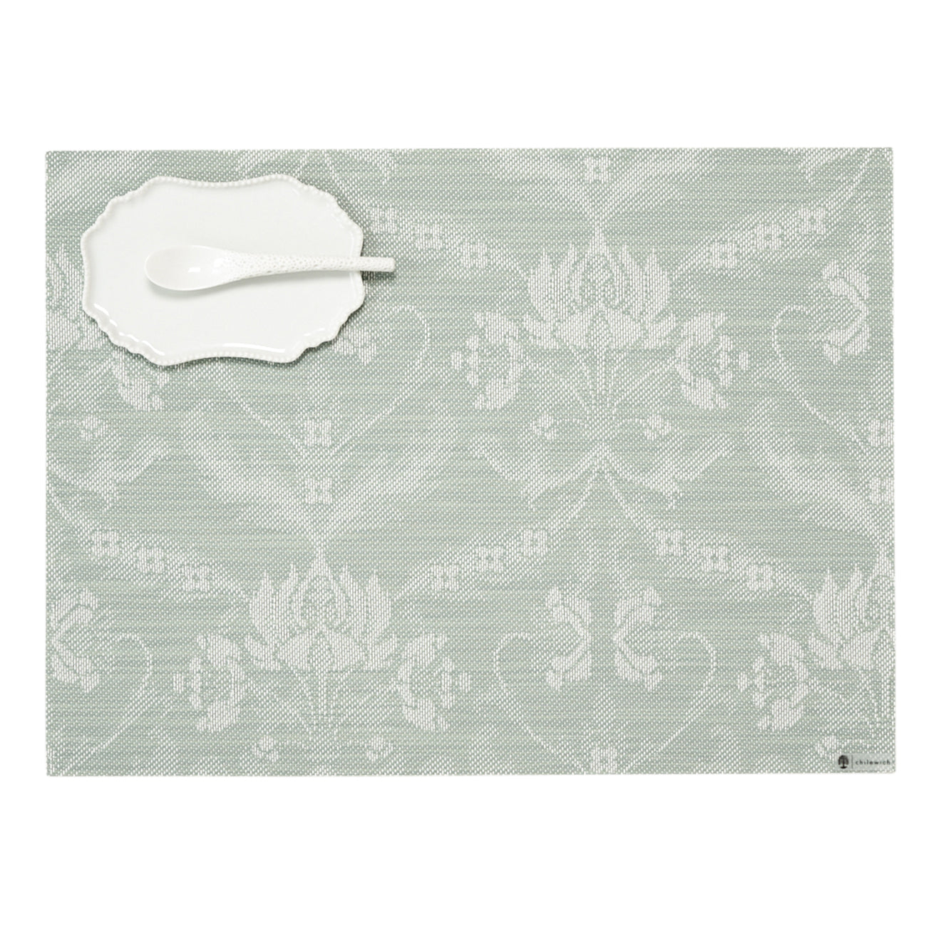 Damask Placemats - Abalone With Prop