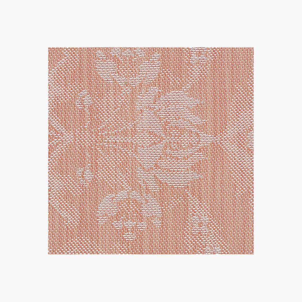 Detail image of Chilewich woven material showcasing texture, color, and pattern of the terrastrand yarn weave.