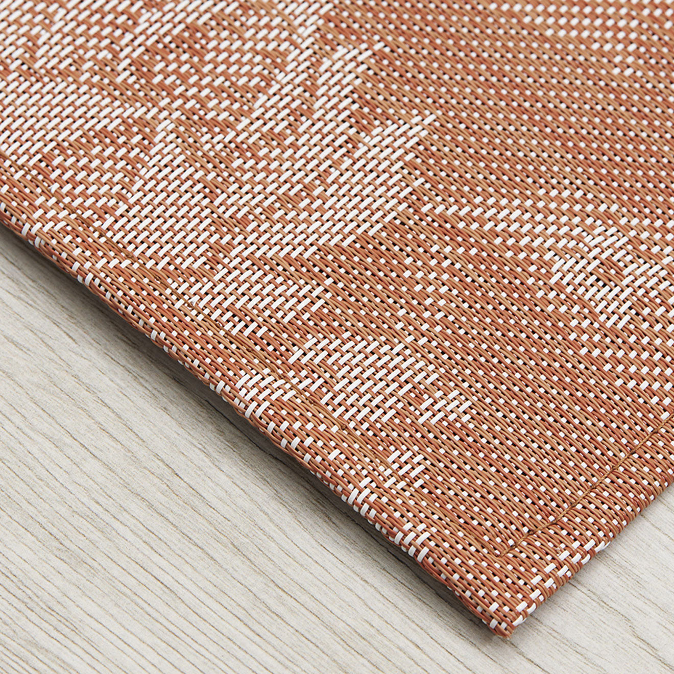 Damask Burnt Coral Detail