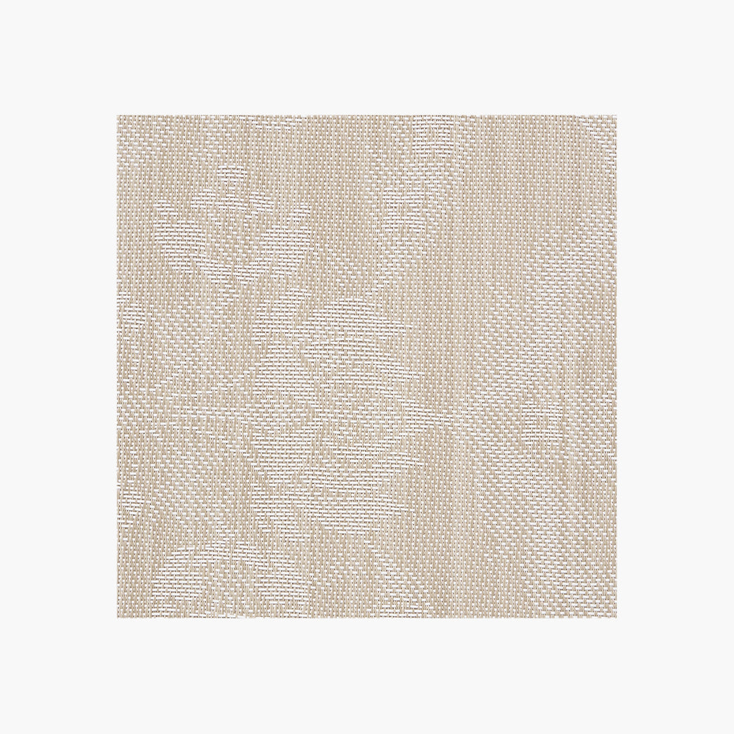 Detail image of Chilewich woven material showcasing texture, color, and pattern of the terrastrand yarn weave.