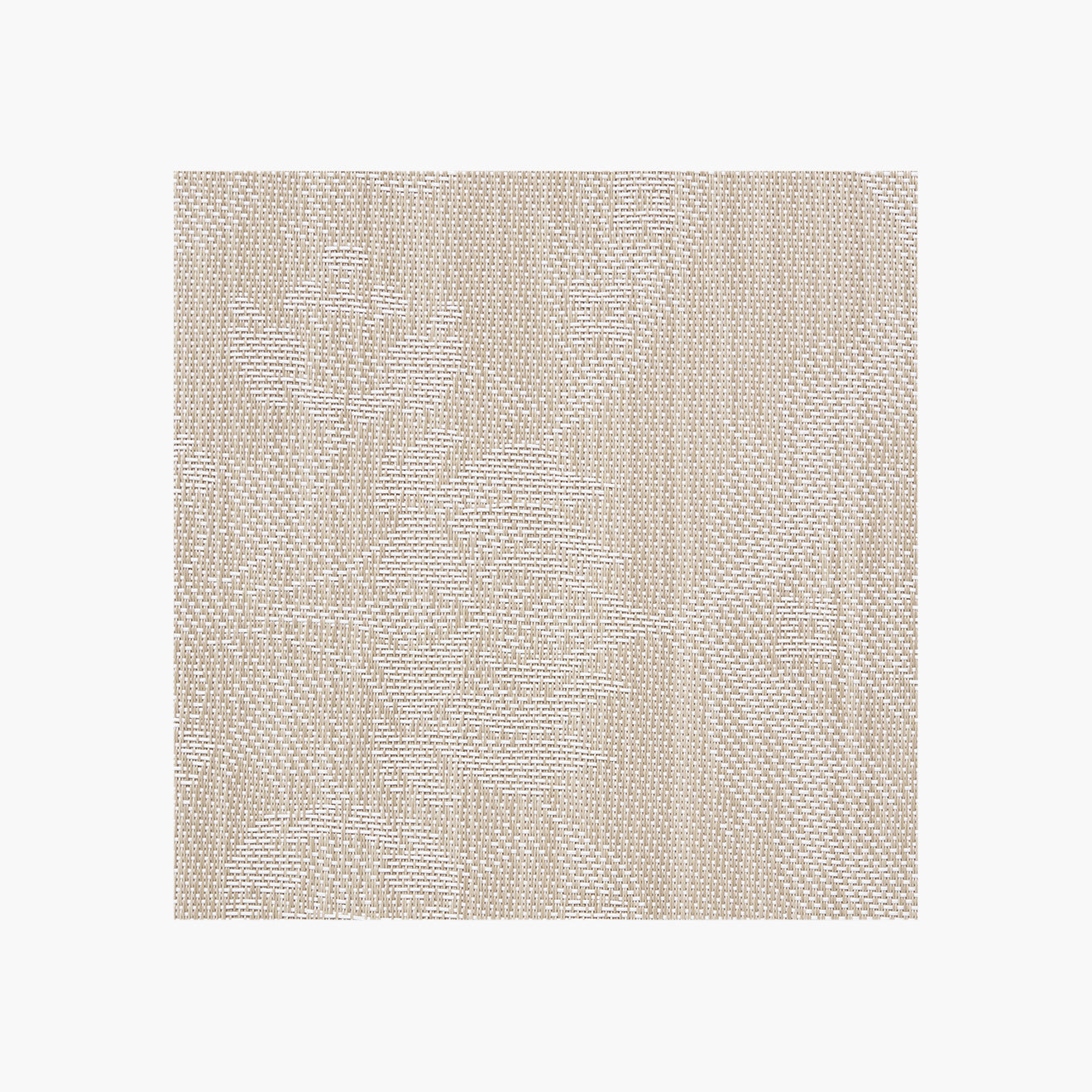 Detail image of Chilewich woven material showcasing texture, color, and pattern of the terrastrand yarn weave.