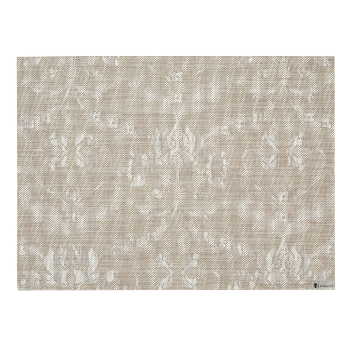 Damask Placemats - Flax