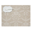 Damask Placemats - Flax With Prop