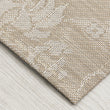 Damask Flax Detail