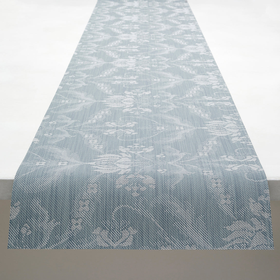 Damask Table Runners - Sea