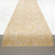 Damask Table Runners - Wheat With Prop