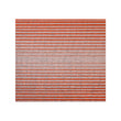 Apricot Shag Mat in Mix of Vivid Orange and Peach