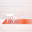 Domino Stripe Shag Mats - Apricot Runner