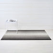 Domino Stripe Shag Mats - Black/White Big Mat