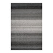 Rectangle Shag Mats in Mix of Black and White