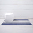 Domino Stripe Shag Mats - Denim Big Mat
