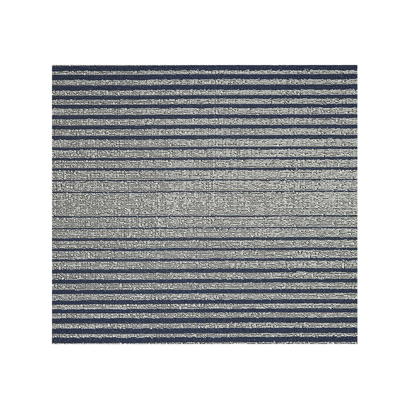 Black/White Shag Mat in Mix of Black and White