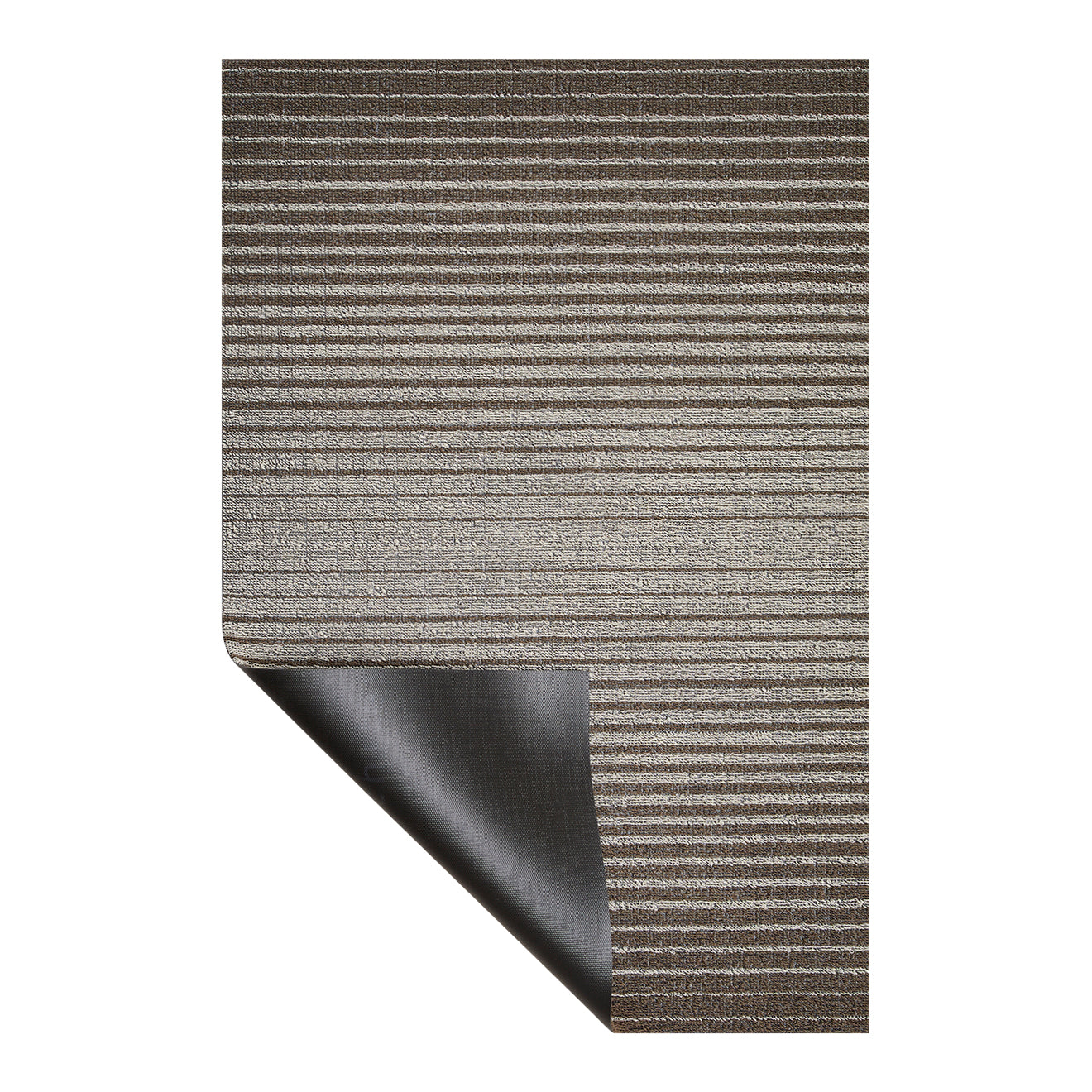 Domino Stripe Shag Mats - Oak