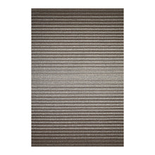 Rectangle Shag Mats in Mix of Cool Brown and White